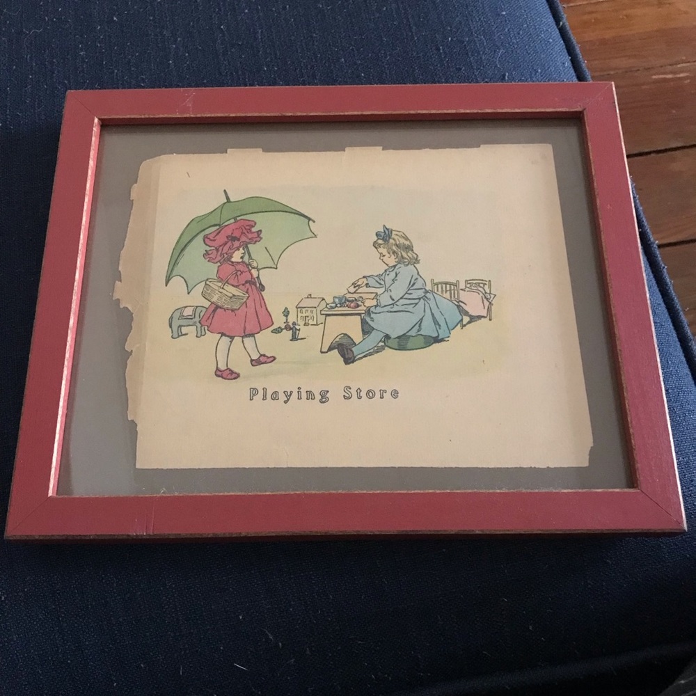 Vintage Framed Print